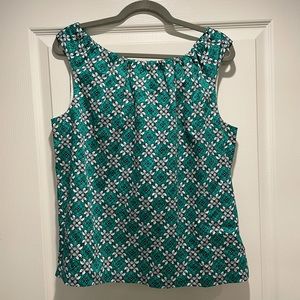 Vineyard Vines Teal Bow Top